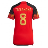 Dámy Fotbalový dres Belgie Youri Tielemans #8 MS 2022 Domácí Krátký Rukáv